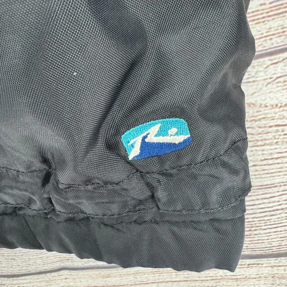 Vintage Rusty Thermolite Quilt Lined Insulated Jacket Mens Medium Blue Black‎